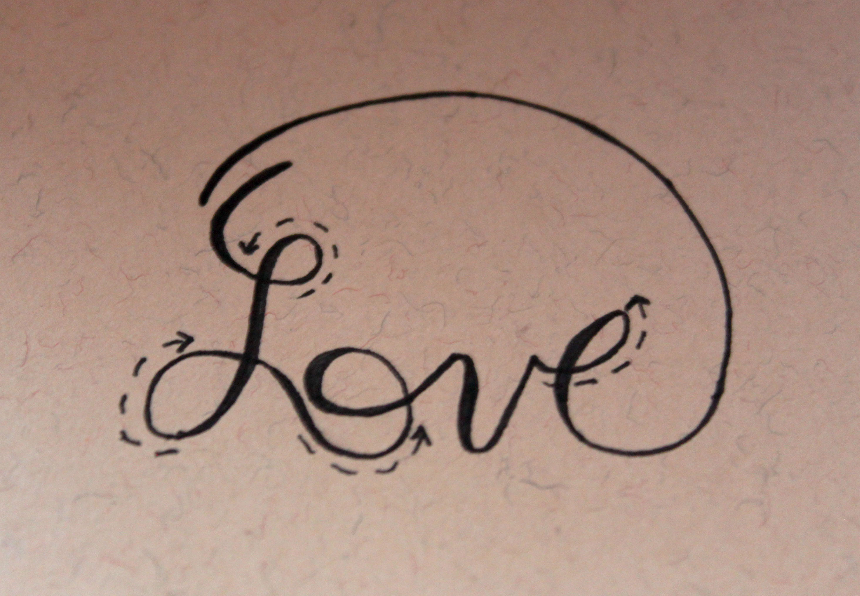 How To Write My Love In Cursive