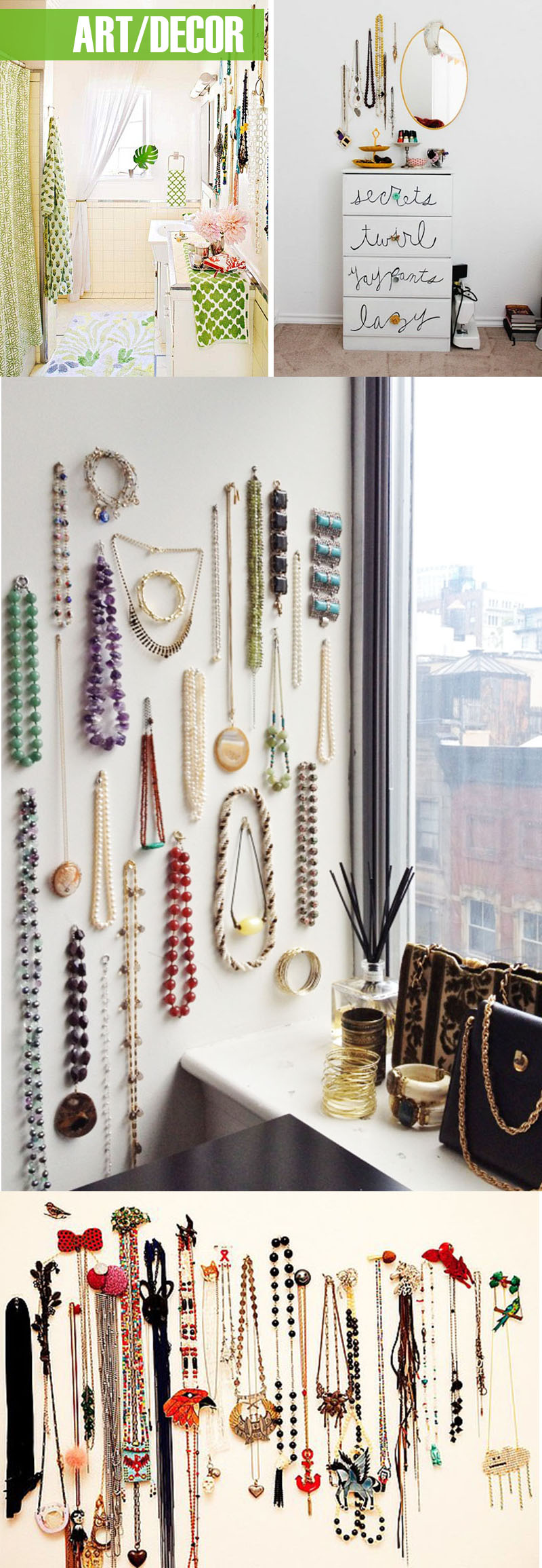 Jewelry Storage Ideas