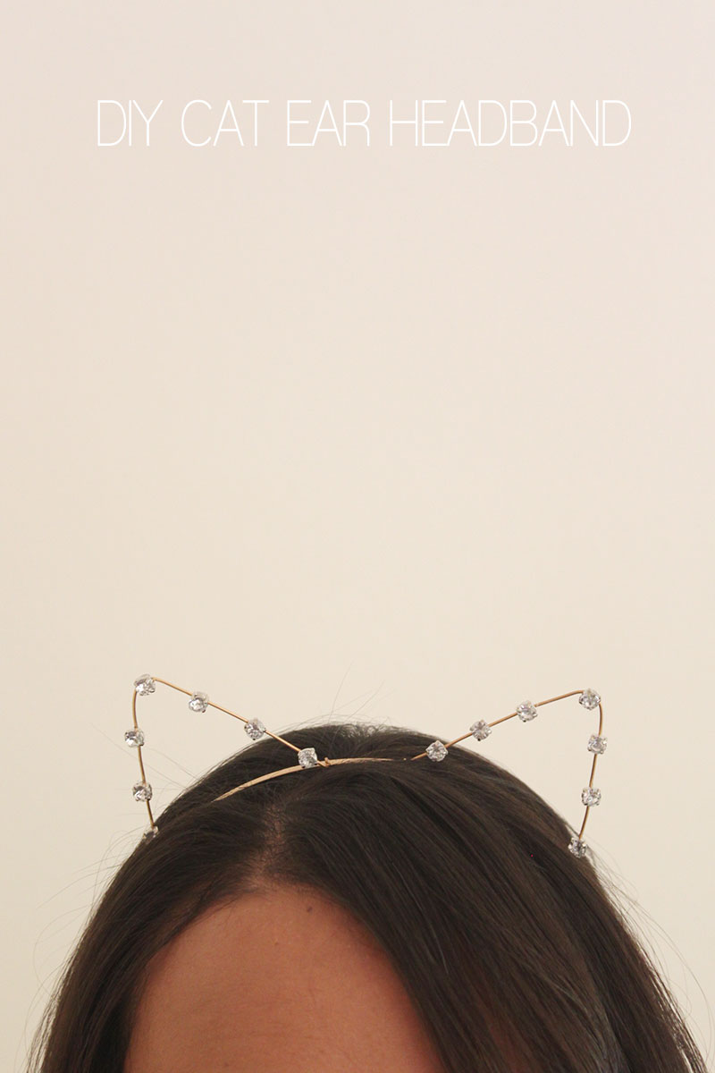 how to make cute cat ears