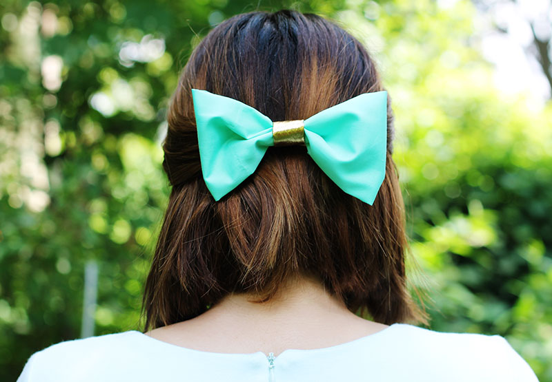 No Sew Hair-Bow!