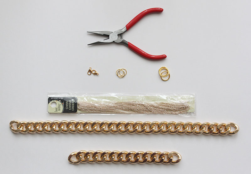 Chunky Necklace-and-Bracelet