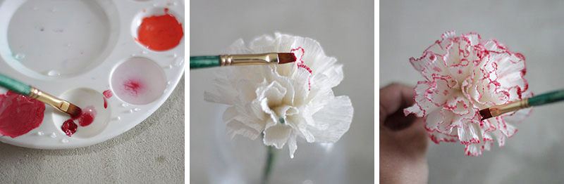 Paper Carnations