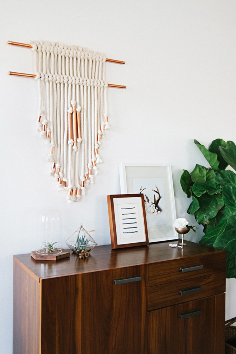 No-Weave Wall Hangings