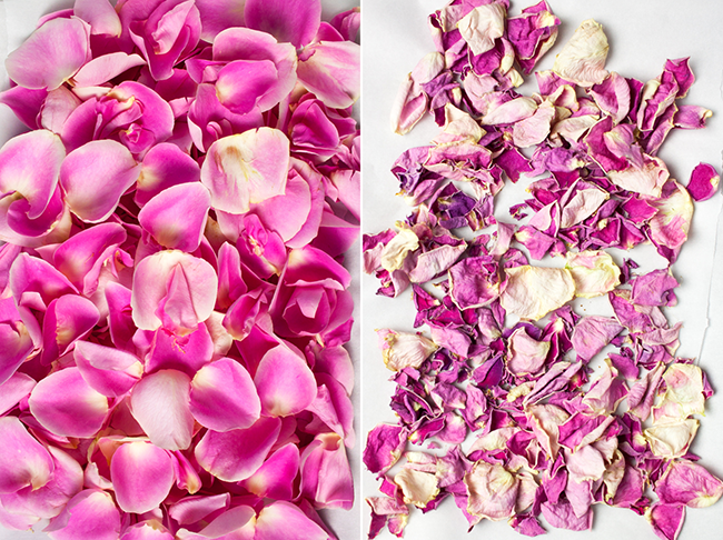 Freeze dried rose petals - Sweet pink