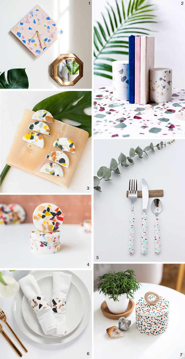 7 Diy Terrazzo Projects To Try This Weekend Why Don T You Make Me