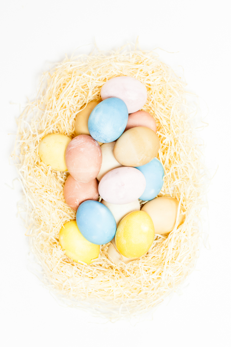 Dye Easter Eggs naturally