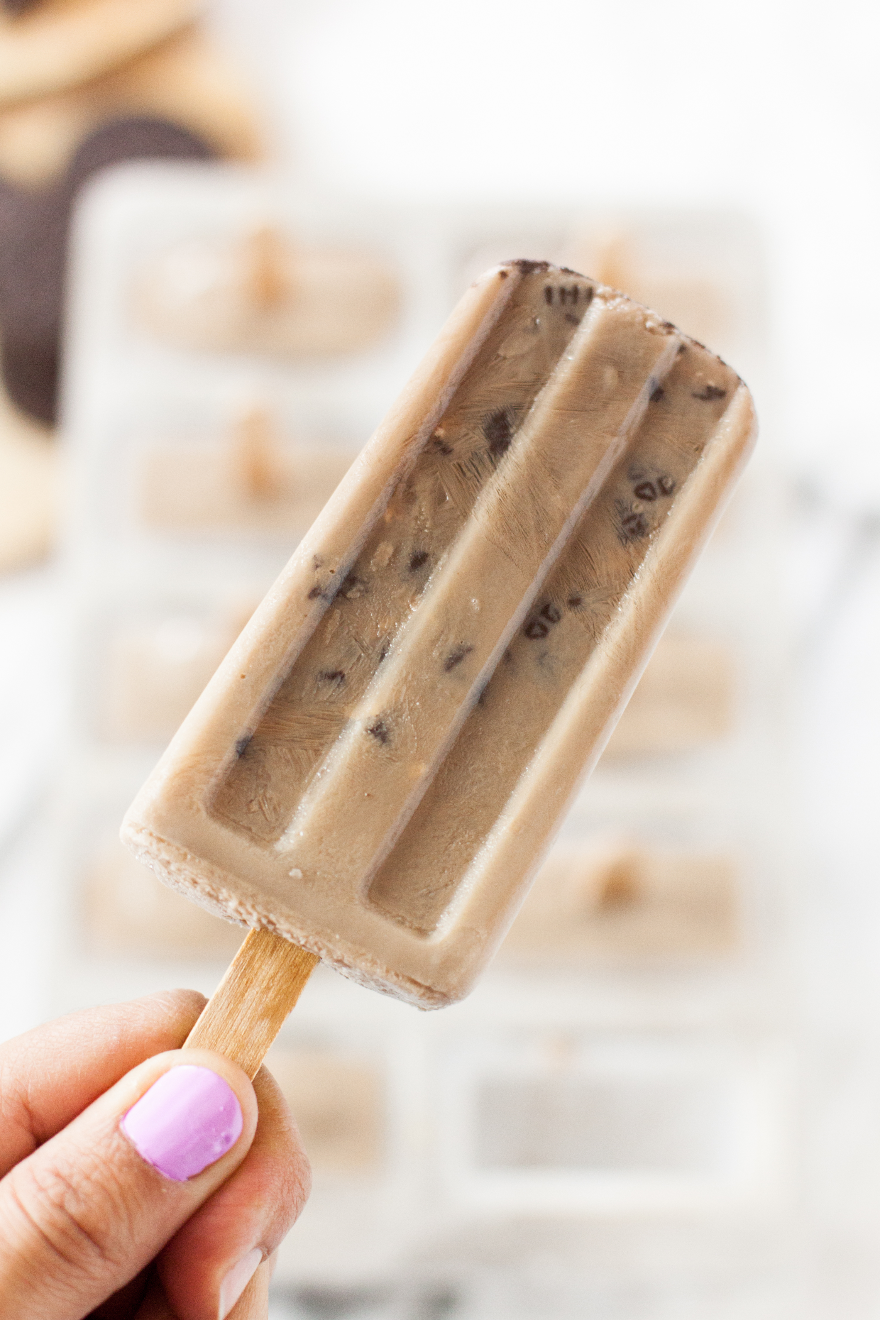iced coffee popsicle