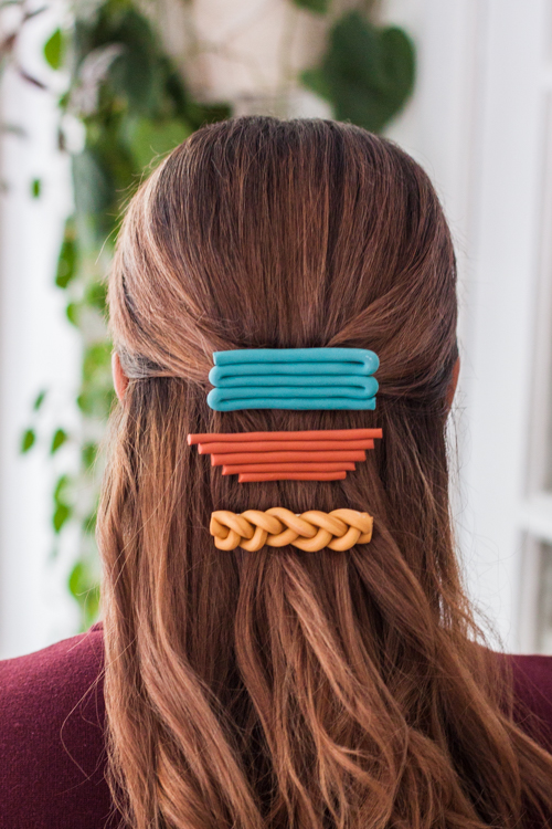 DIY Clay Hair Clips Why Don t You Make Me