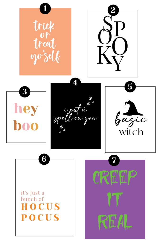 Halloween Printables