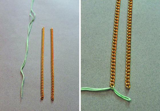 DIY Woven Chain Bracelet - Why Don't You Make Me?