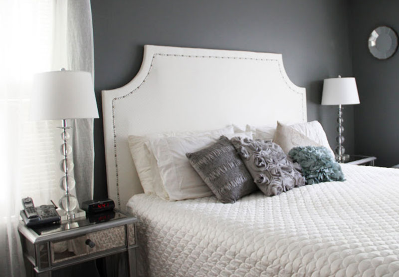 Diy Inspo Headboards Why Don T You, How To Make Upholstered Headboard With Nailhead Trim