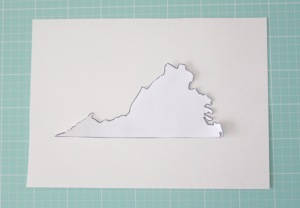 DIY Gold Foil State Print - Why Don't You Make Me?