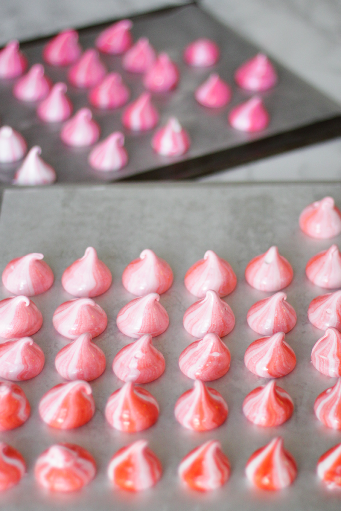 Marbled Meringue Kisses - Why Don't You Make Me?